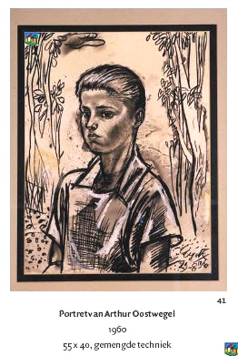 Portret van Arthur Oostwegel